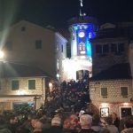 Herceg Novi: I za pravoslavnu Novu godinu poslate poruke protiv usvojenog Zakona