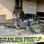 Izgorio automobil strane registracije (FOTO)