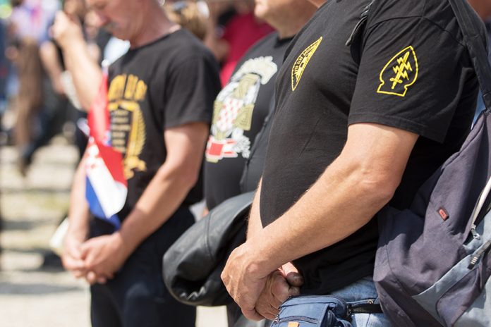 Ustasha massacre commemoration in Bleiburg