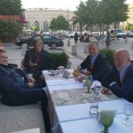 Dodik u Moskvi sa Kusturicom i saradnicima (FOTO)