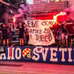 Policija privela šest osoba zbog skandaloznog transparenta Dinamovih navijača