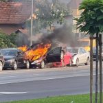 Sudar pet automobila u Banjaluci (FOTO/VIDEO)