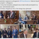 Dosljednost opozicije iz Srpske: Prije izbora uz Đukanovića, nakon izbora uz pobjednike (VIDEO)