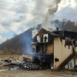 Izgorjela kuća u Bistrici (FOTO)
