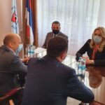 Predsjednica Srpske u Prijedoru, sastanak sa gradonačelnikom