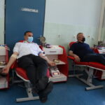 Gradonačelnik Prijedora Pavlović i radnici Gradske uprave dobrovoljno dali krv (FOTO)