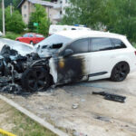 Izgorio skupocjeni “audi”: Bubi Koreliju zapaljen auto, policija ispituje slučaj (FOTO)