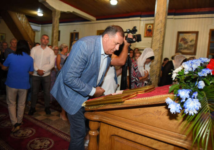 Приједор - Милорад Додик - обиљежав