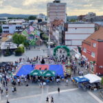 U Prijedor otvoren prvi turnir u "3 na 3" uličnom basketu (FOTO)