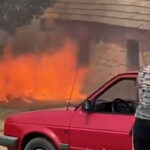 Mladić iz Hercegovine spasao prijateljev automobil ispred ogromnog plamena (VIDEO)