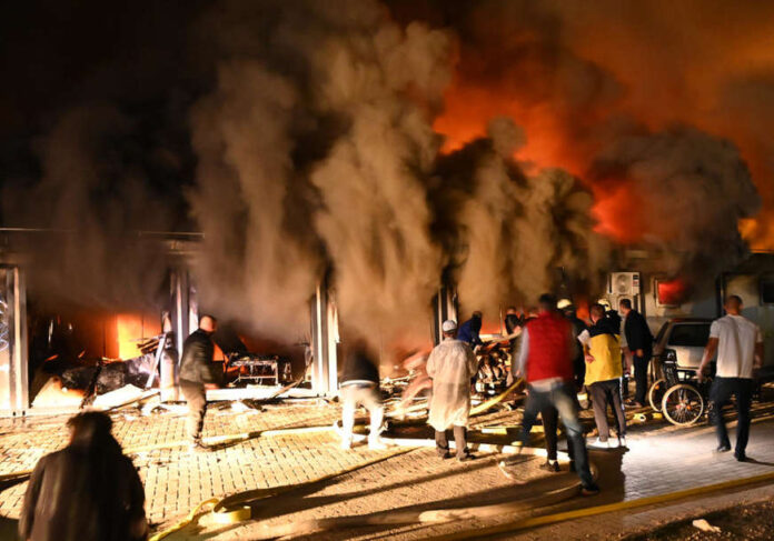 Fire breaks out in a Covid hospital in Tetovo