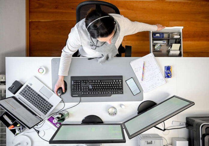 Home office during the corona pandemic