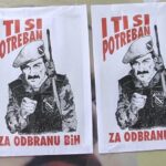 Ratohuškačke poruke sa ulica Sarajeva: Osvanuli propagadni plakati „I ti si potreban za odbranu BiH“