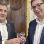 Dodik i Vučić nazdravili srpskim fudbalerima za veliku pobjedu u Lisabonu