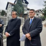 Mehmedović i Tokić pred Ambasadom Rusije; Optužili Dodika i Kalabuhova