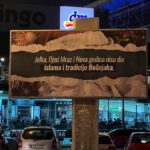 Postavljen bilbord protiv novogodišnjih praznika "Jelka, Djeda Mraz i Nova godina nisu dio islama i tradicije Bošnjaka" (FOTO)