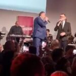 Novogodišnji prijem SNSD, pjevali Saša Matić i Dodik (VIDEO)