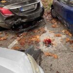 Slupao automobile na parkingu u Banjaluci i pobjegao (FOTO)
