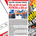 Aleksandr Petković više ne želi da bude POTRČKO u SDS-u!