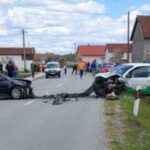 Jeziv sudar: Golfom preticao, pa se direktno sudario sa Seatom
