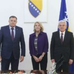 STIGAO I ESKOBAR Blinkenovu pomoćnicu u Predsjedništvu BiH dočekali Dodik i Džaferović