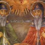 SUTRA SVETI ĆIRILO I METODIJE Braća rođena u Solunu su širili hrišćansku vjeru i pismenost među Slovenima