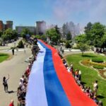 U Bijeljini razvijena zastava Republike Srpske dugačka 250 metara (FOTO/VIDEO)