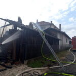 Gorjeli pomoćni objekti, vatrogasci spasili kuću