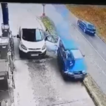 “ZADOBIO JE LAKŠE POVREDE” Oglasio se direktor benzinske pumpe na kojoj je automobilom udaren radnik (VIDEO)