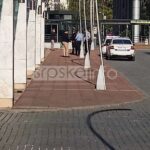 Drama ispred zgrade Vlade Srpske: Bloger Borislav Radovanović napao i prijetio premijeru Viškoviću