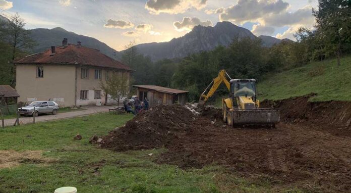 Фоча - припремни радови на изградњи
