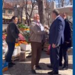Dodik prošetao ulicama Trebinja; Razgovarao sa građanima (FOTO/VIDEO)