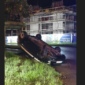 Automobil završio na krovu kod Rebrovačkog mosta, bez povređenih