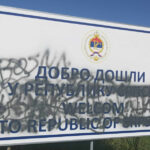 VANDALIZAM Natpis "Dobrodošli u Republiku Srpsku" prebojen crnom bojom