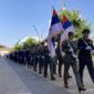 Svečani defile Vojske Srbije kroz Prijedor uoči obilježavanja bitke na Kozari (VIDEO)