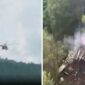Nema preživjelih u padu aviona u Rusiji: Na mjestu nesreće samo olupina u plamenu (Video)