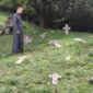 RTRS na pravoslavnom groblju Pečuj u Zenici gdje je srušeno 60 spomenika i krstova (FOTO)