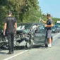 (FOTO) Teška nesreća kod Modriče: Žena ostala zaglavljena u autu, ČEKAJU SE VATROGASCI