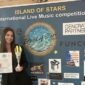 Kalina Odicki osvojila drugo mjesto na Međunarodnom takmičenju “Island of Stars” na Kipru