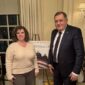 Dodik sa kongresmenkom Selest Maloj; Pozvana da posjeti Srpsku (VIDEO)
