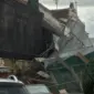 Nevrijeme u Republici Srpskoj: Vjetar u Prijedoru oborio skelu (FOTO, VIDEO)