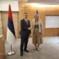 Cvijanović sa izraelskim ministrom spoljnih poslova (FOTO)