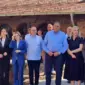Dodik i Cvijanovićeva sa Patrijarhom Porfirijem u Ravanici, poklonili se moštima Cara Lazara
