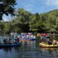 Sa velikim brojem čamaca i učesnika startovala Unska regata (VIDEO)