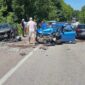 Nesreća kod Živinica: U sudaru tri vozila poginula jedna osoba, saobraćaj u potpunosti obustavljen