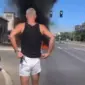 Milan Gurović heroj: Spasio čovjeka iz zapaljenog auta (VIDEO)
