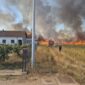 Veliki požar u Aleksandrovcu kod Laktaša; Izgorio jedan objekat (FOTO/VIDEO)