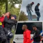 Neredi nakon presude Tačiju: Demonstranti na policijskim vozilima (FOTO/VIDEO)