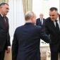Dodik i Minić na konferenciji za novinare po povratku iz Rusije