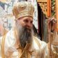 Patrijarh Porfirije osveštava hram u Palama